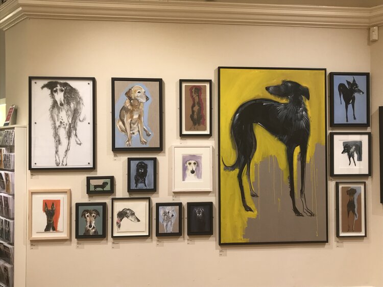 Sally Muir pinta perros. Y pinta muy bien. Togetherdogs la ha entrevistado para que nos cuente cómo empezó esta apasionante aventura.