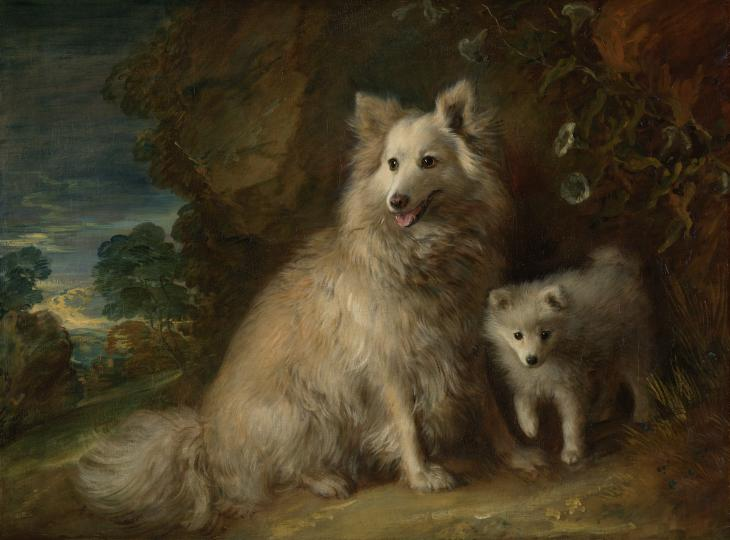 La Wallace Collection ofrece una exposición sobre retratos de perros. Pintores como Gainsborough, Lendseer, hasta Freud y Hockney.