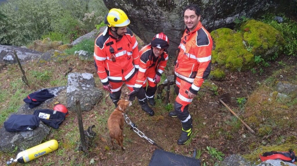 El rescate del perro Toby.