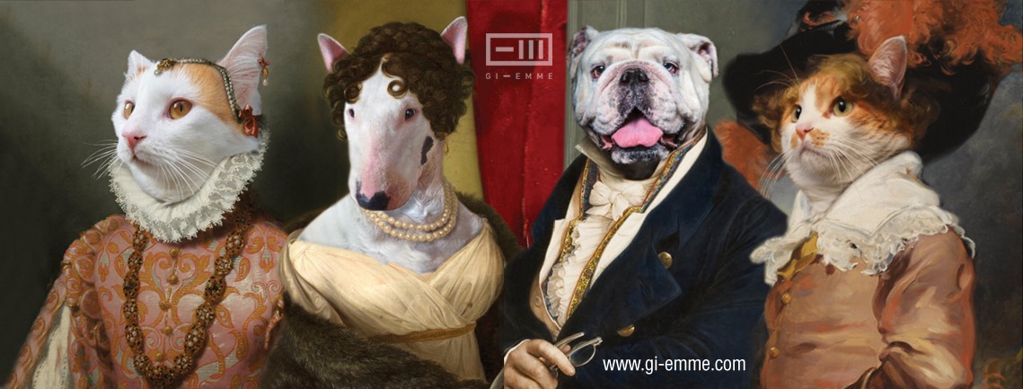 Los retratos perrunos y gatunos de Giorgia Monni